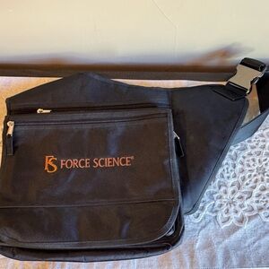 Black Messenger Sling Bag